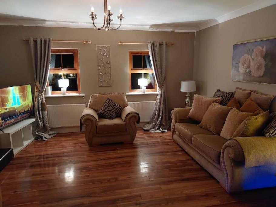 Luxurious Log Cabin With Lay-Z Spa Hot Tub Villa Ballina  Luaran gambar